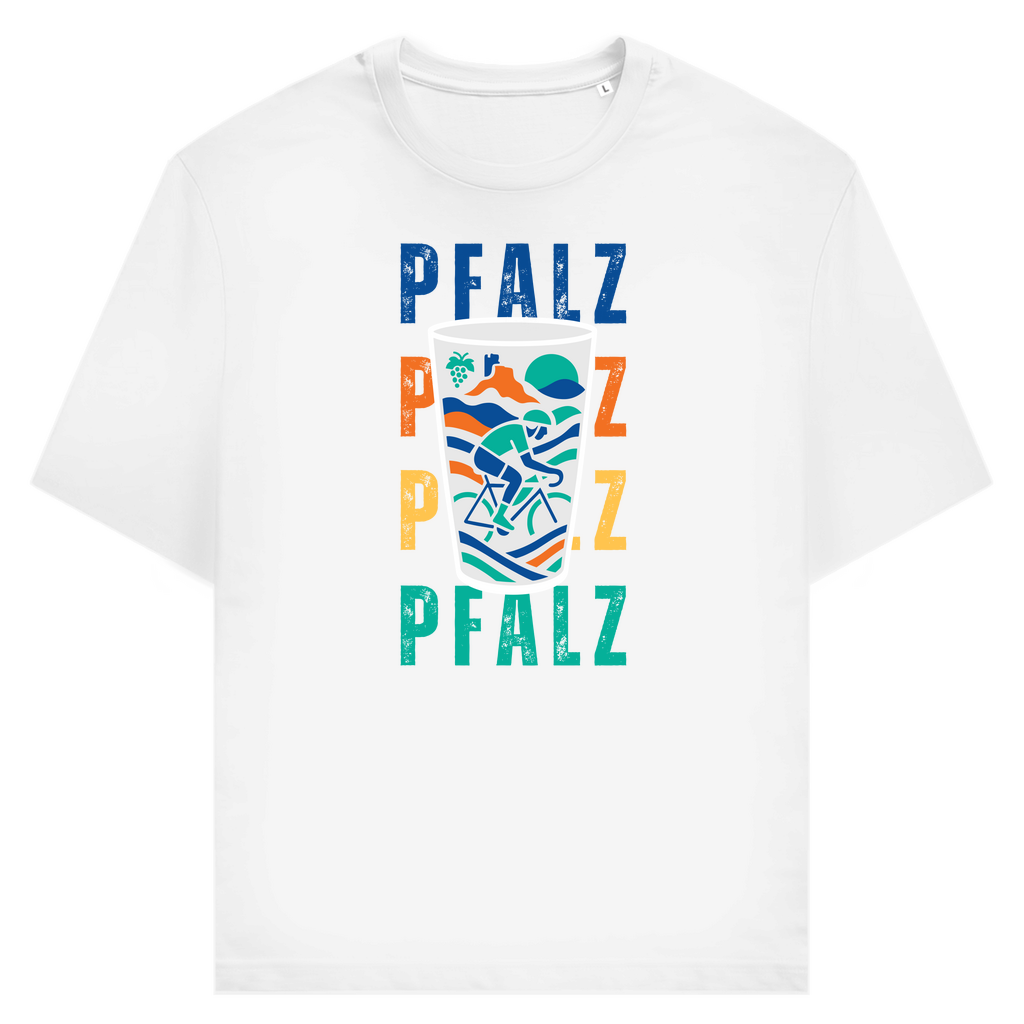 Pfalz Pop – Ride & Riesling - Unisex Premiumshirt