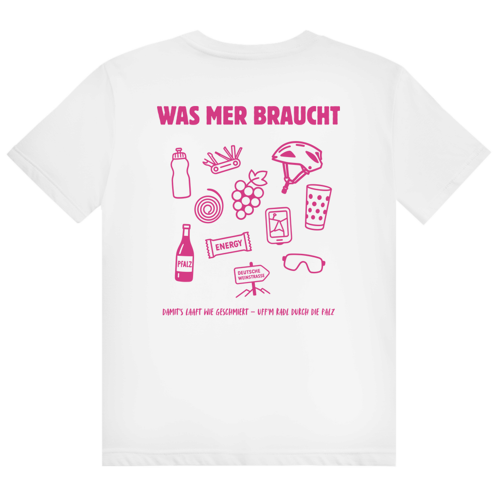 Was mer braucht - Unisex Premiumshirt