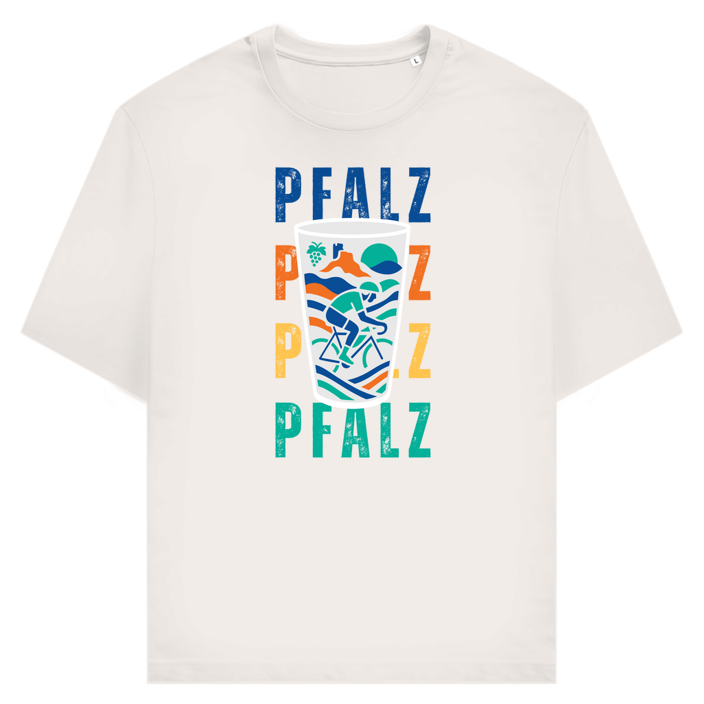 Pfalz Pop – Ride & Riesling - Unisex Premiumshirt