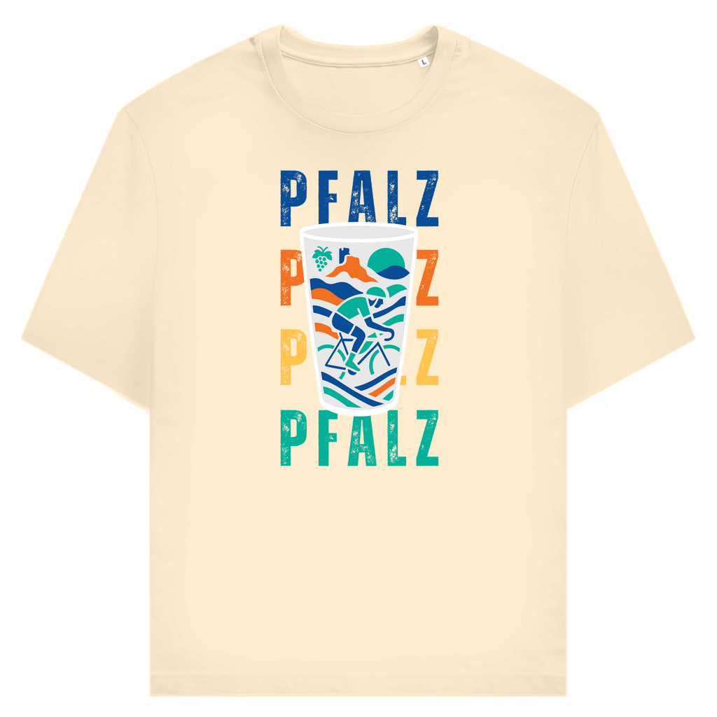 Pfalz Pop – Ride & Riesling - Unisex Premiumshirt