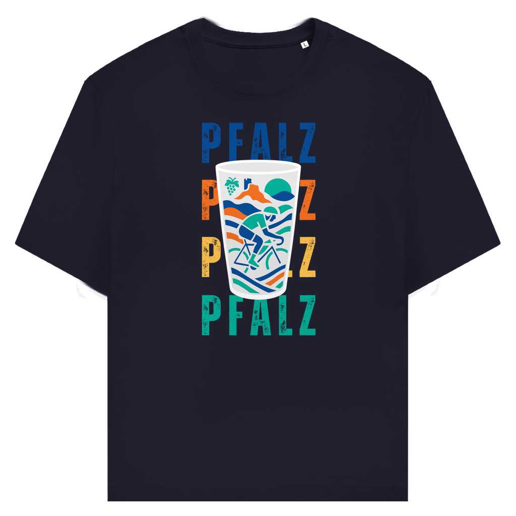 Pfalz Pop – Ride & Riesling - Unisex Premiumshirt