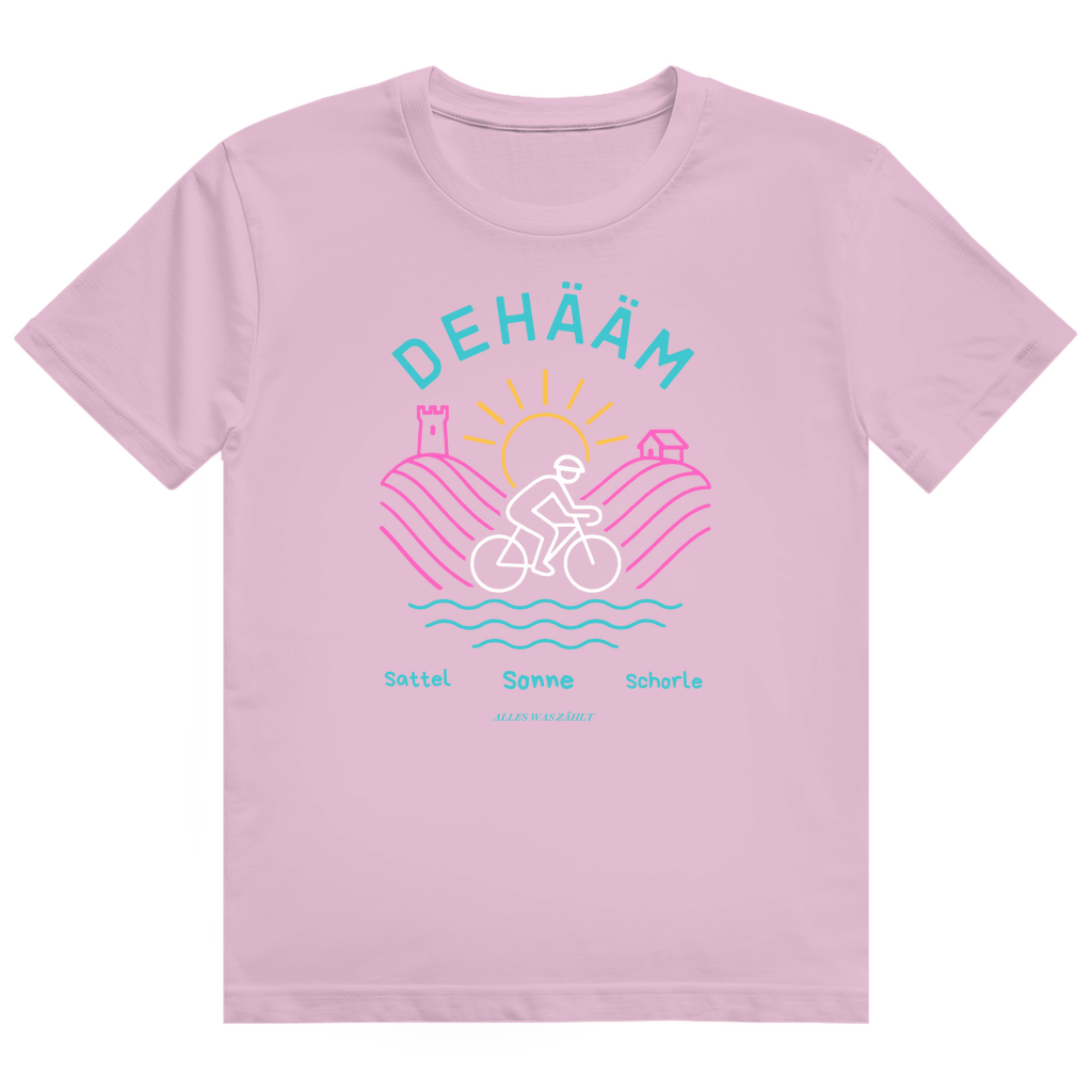 Dehääm - Sattel, Sonne, Schorle - Unisex Premiumshirt