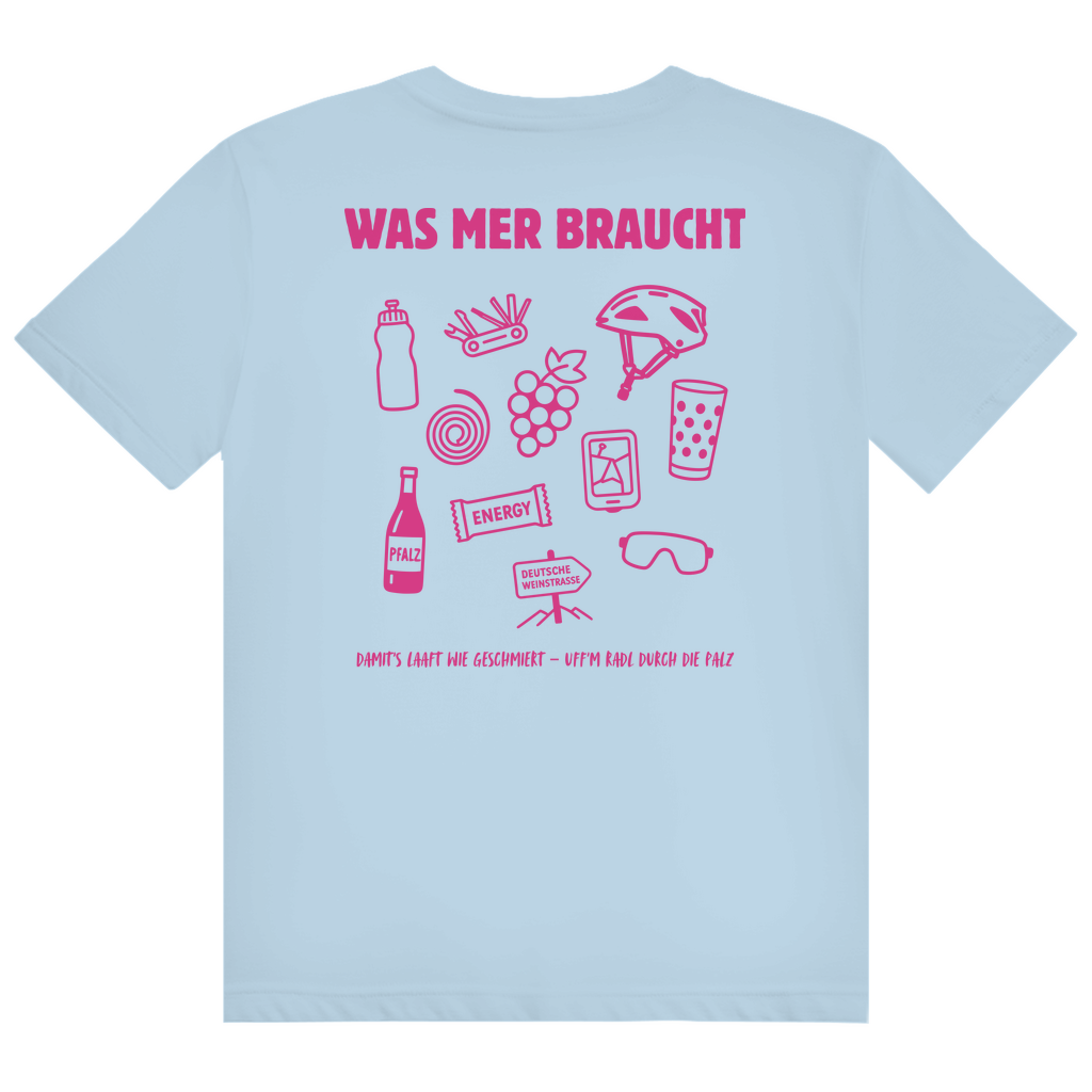 Was mer braucht - Unisex Premiumshirt