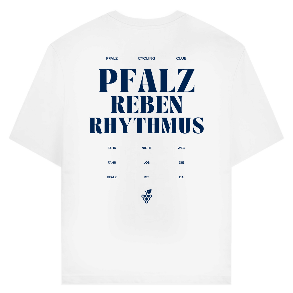 Pfalz. Reben. Rhythmus. - Unisex Premiumshirt