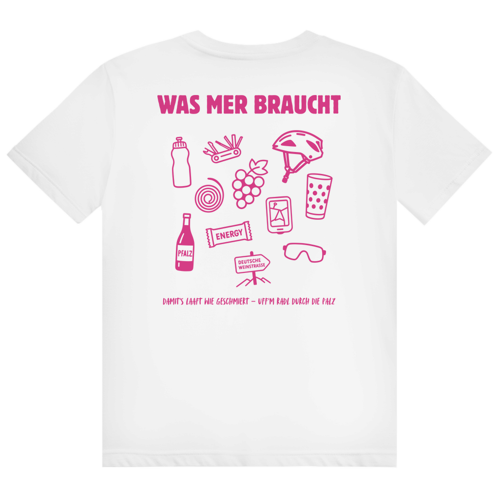 Was mer braucht - Unisex Premiumshirt