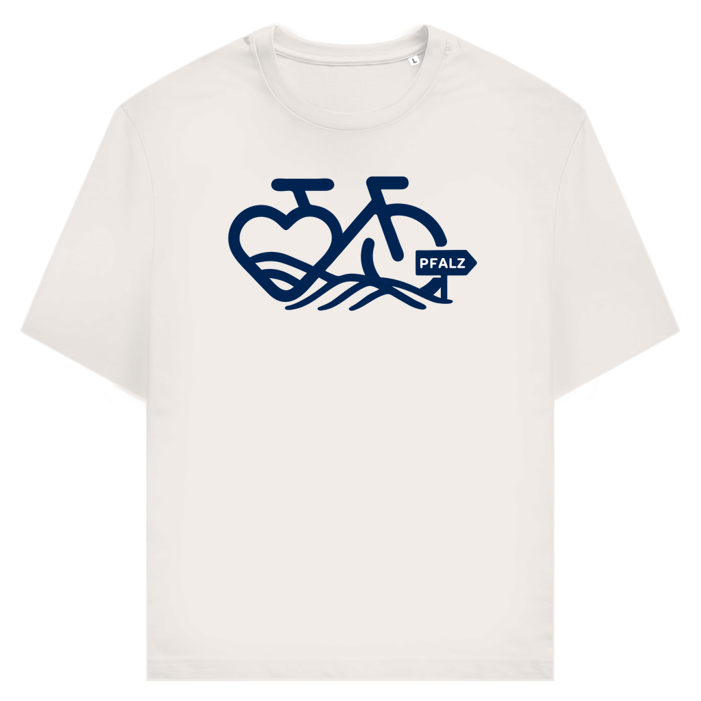 Mein Herz fährt Pfalz - Unisex Premiumshirt