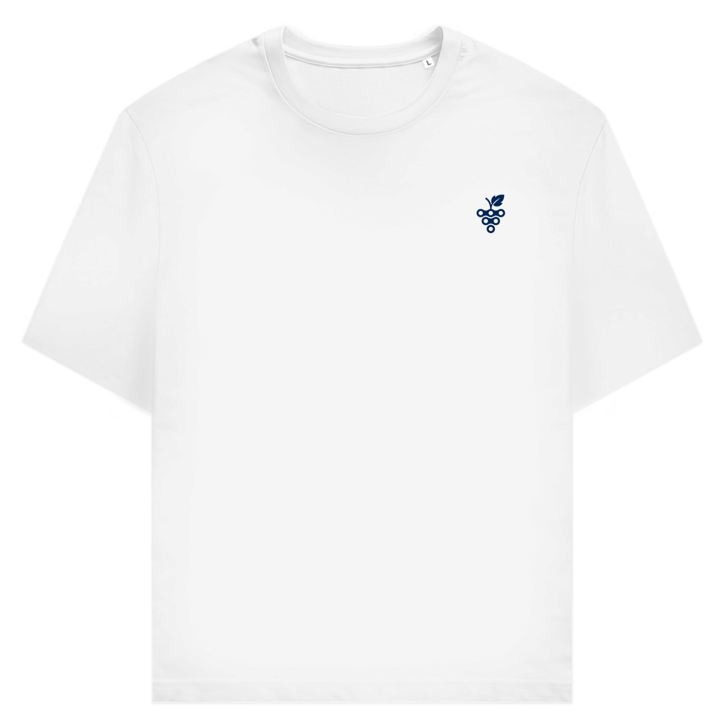 Weintraube trifft Fahrradkette - Unisex Premiumshirt