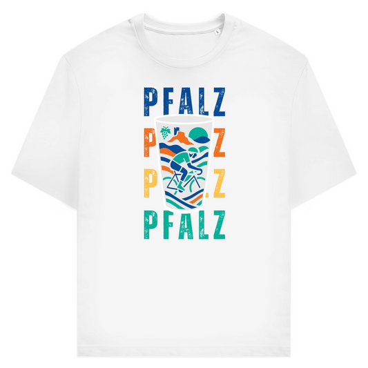 Pfalz Pop – Ride & Riesling - Unisex Premiumshirt