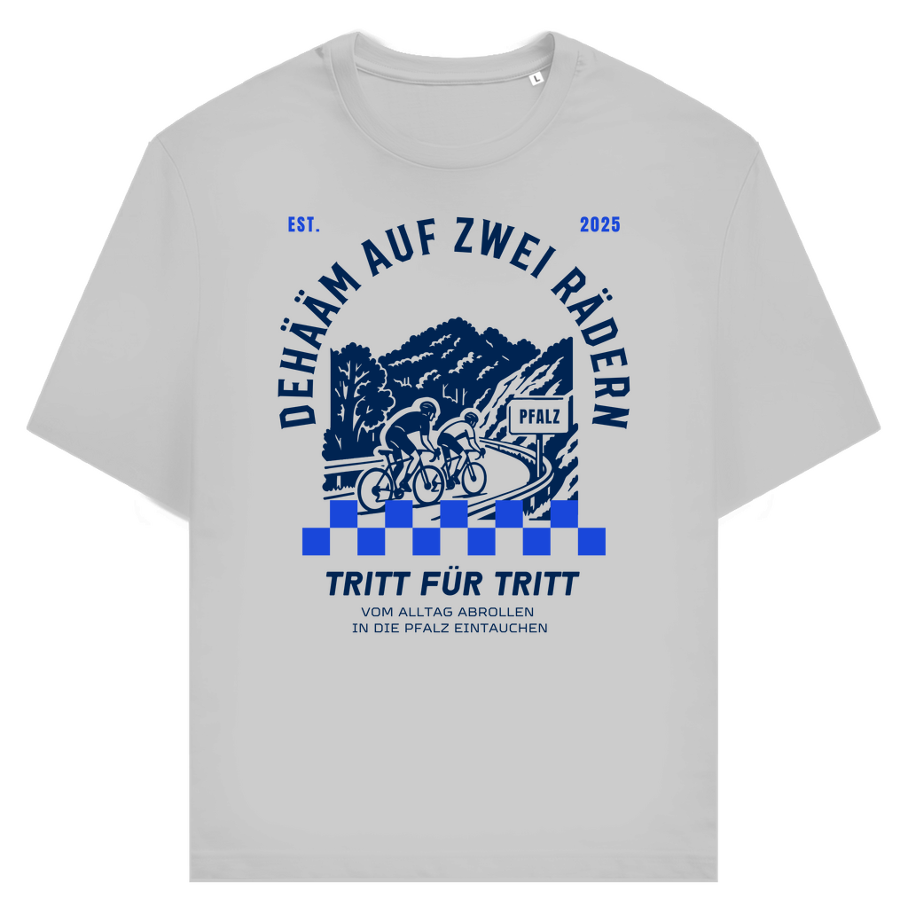 Dehääm auf zwei Rädern - Unisex Premiumshirt