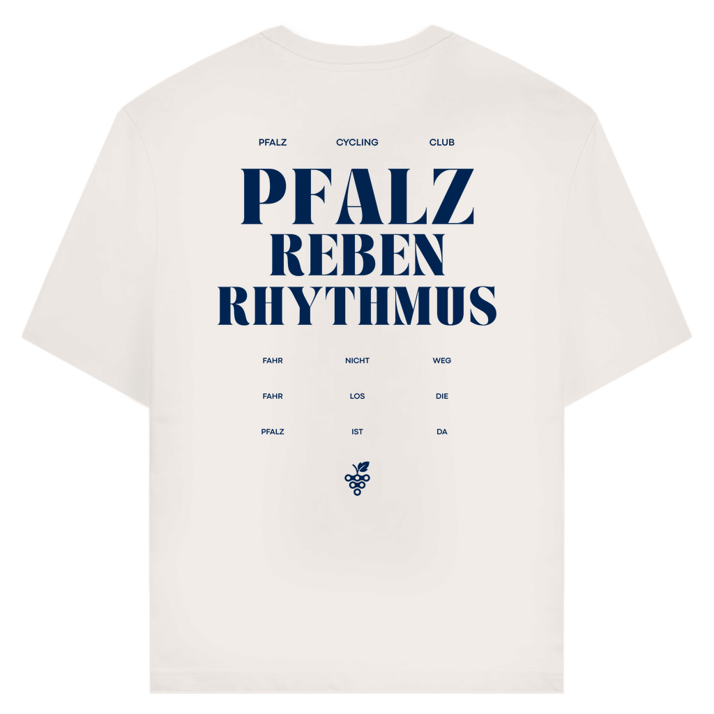 Pfalz. Reben. Rhythmus. - Unisex Premiumshirt