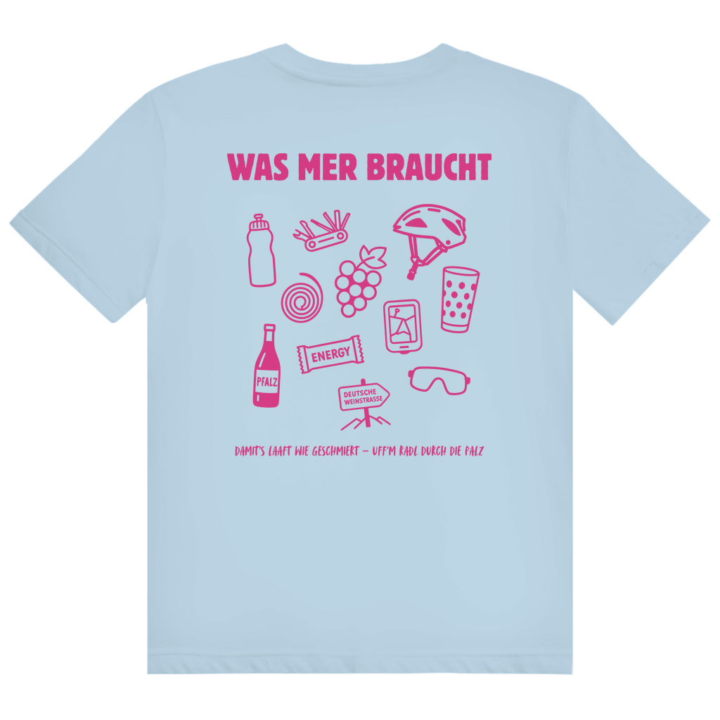 Was mer braucht - Unisex Premiumshirt