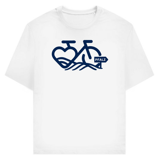 Mein Herz fährt Pfalz - Unisex Premiumshirt
