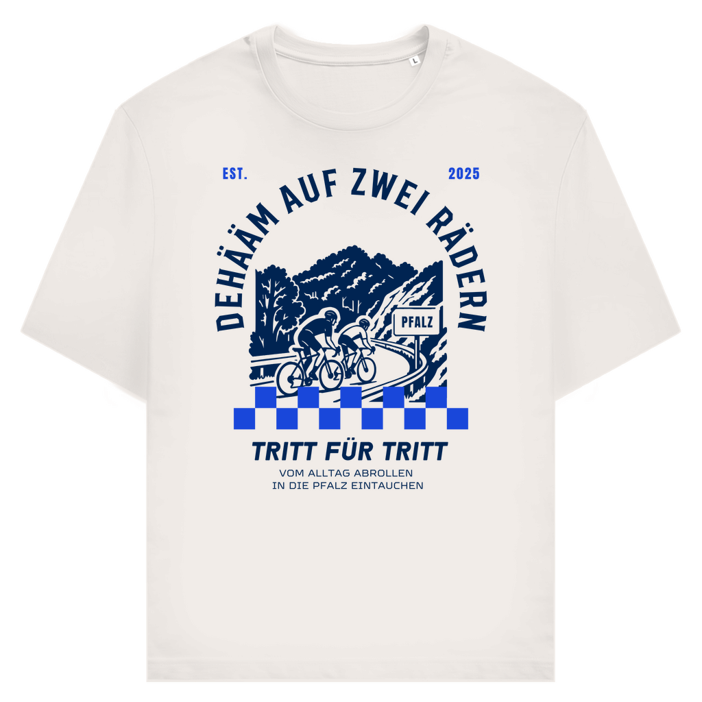 Dehääm auf zwei Rädern - Unisex Premiumshirt