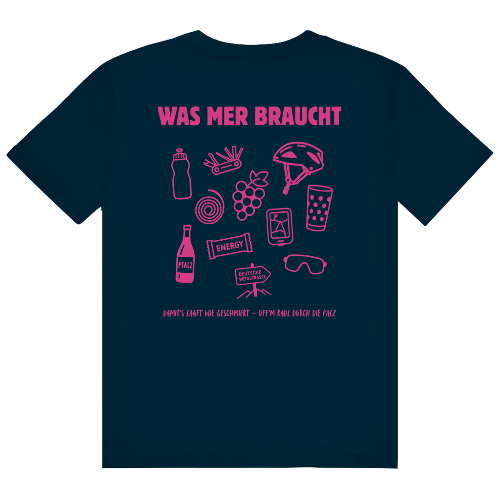 Was mer braucht - Unisex Premiumshirt