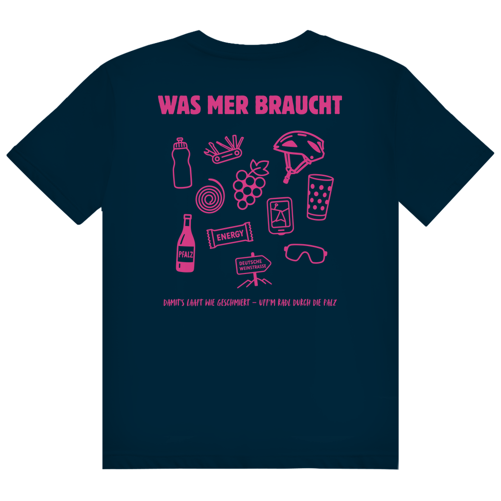 Was mer braucht - Unisex Premiumshirt